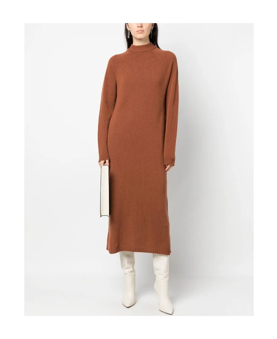 Long Sleeved Knitted Dress