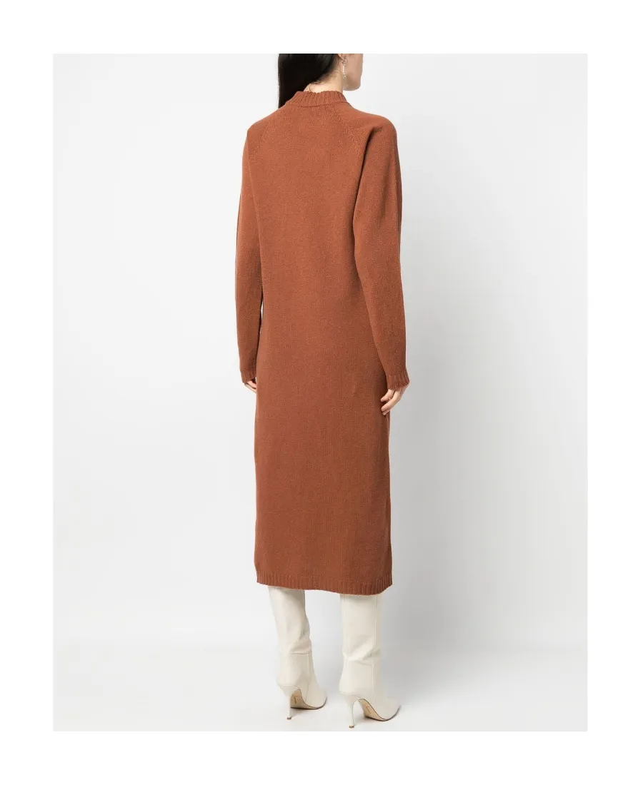Long Sleeved Knitted Dress