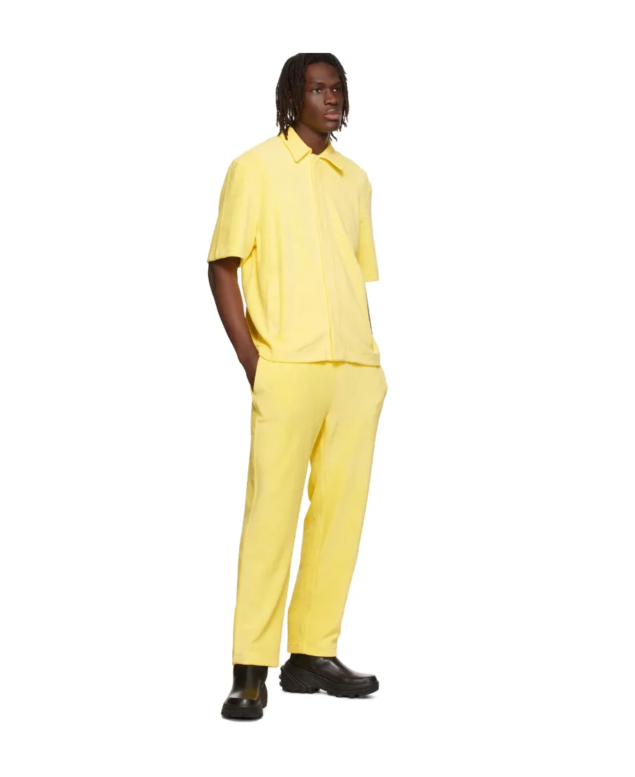 Elastic Drawcord Waist Casual Pants