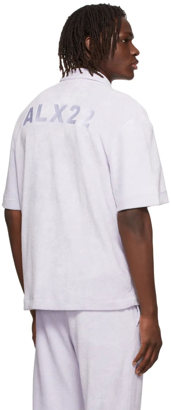 Logo Lapel Short-Sleeved Casual Jacket
