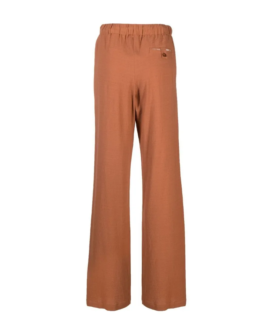Straight-Leg Trousers