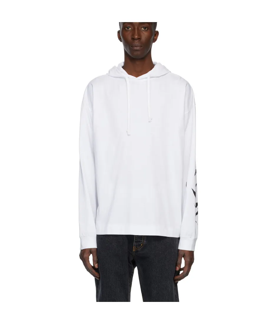 Abstract Printed Hooded Hoodie