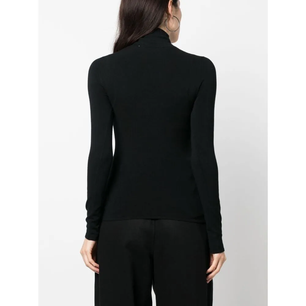 Logo Intarsia Turtleneck Jumper
