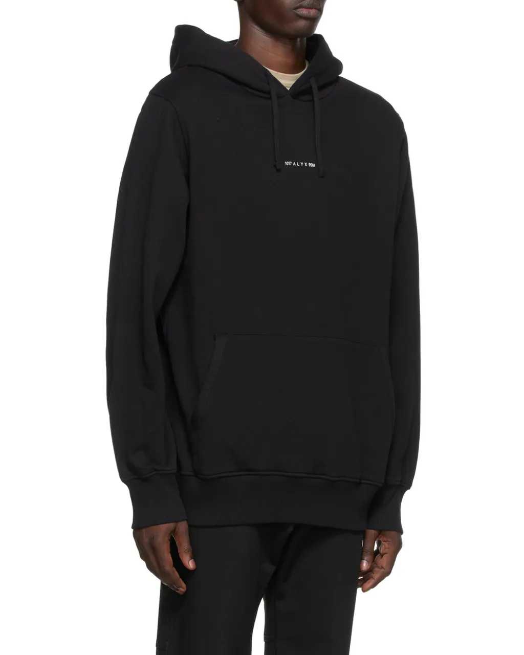 Logo Hood Drawstring Hoodie