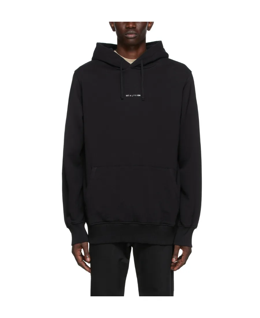 Logo Hood Drawstring Hoodie
