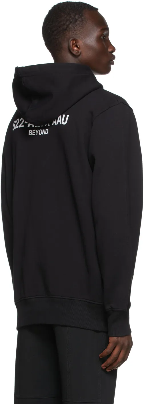 Logo Hood Drawstring Hoodie