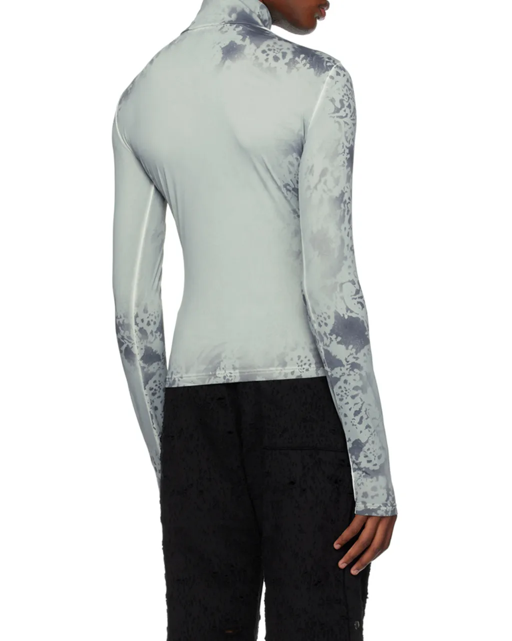 Logo Turtleneck Blouse