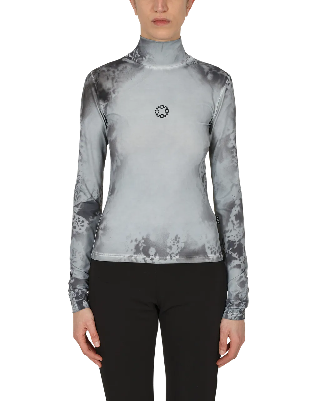 Logo Turtleneck Blouse