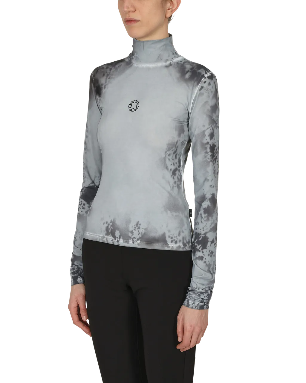 Logo Turtleneck Blouse