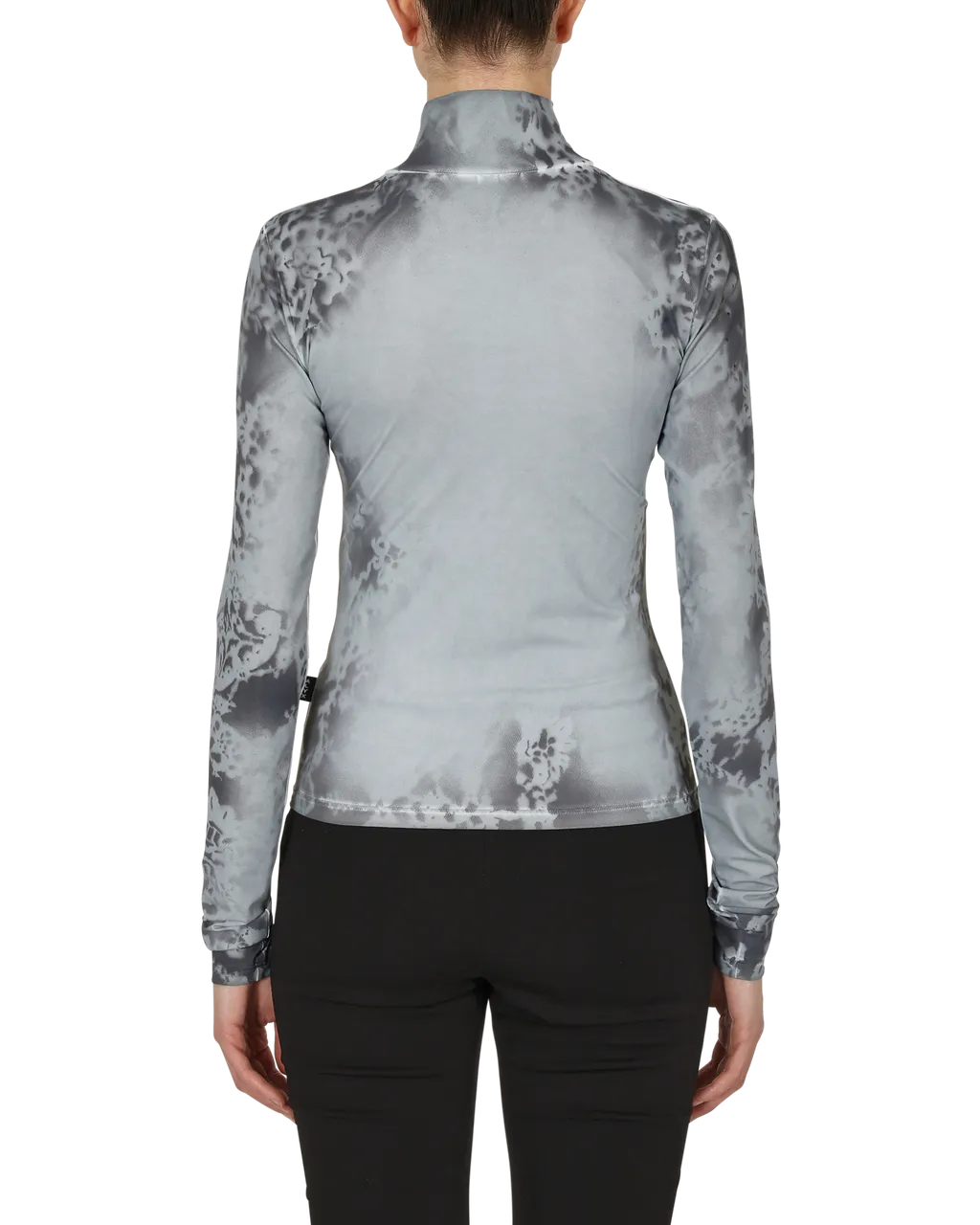 Logo Turtleneck Blouse