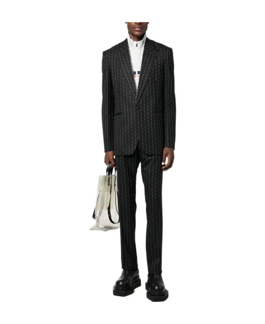 Embroidered Wool-Cashmere Blazer