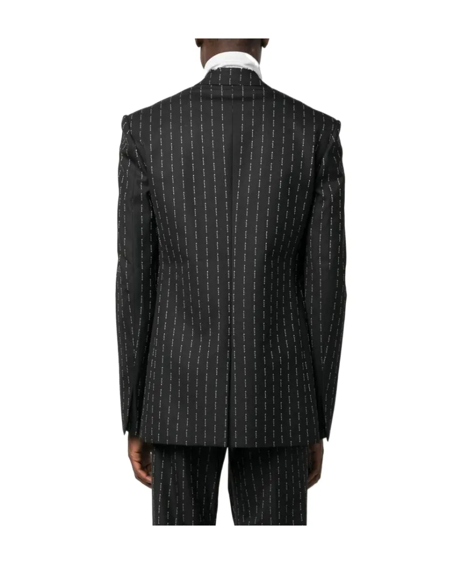 Embroidered Wool-Cashmere Blazer
