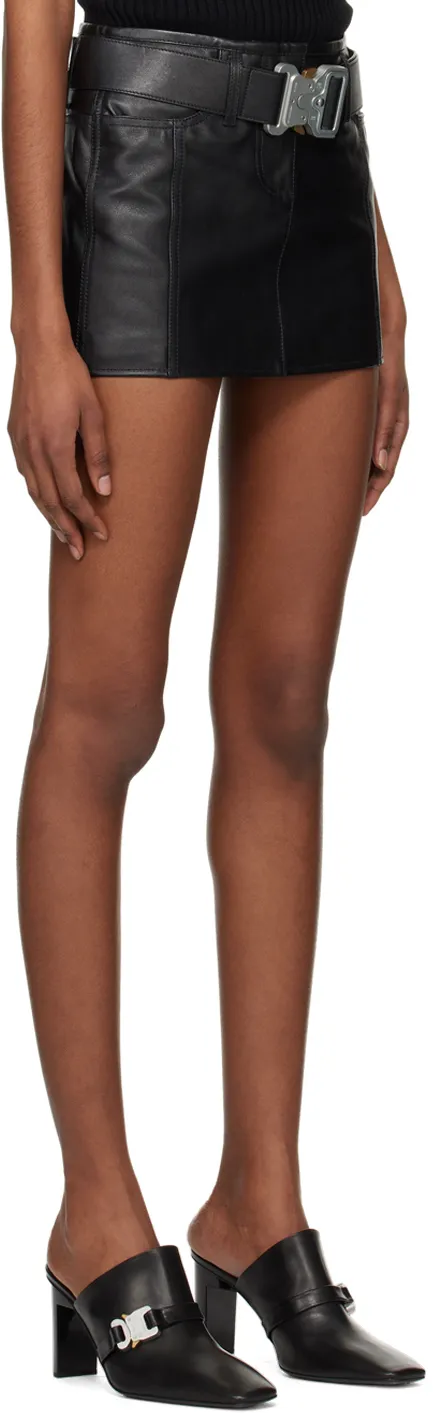 Belted Mini Skirt