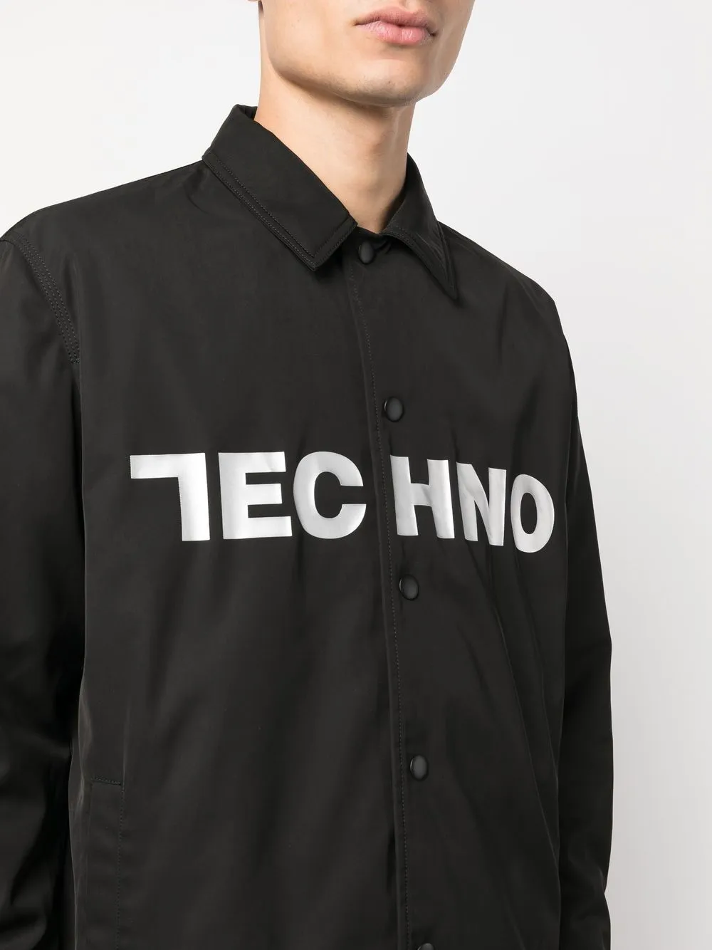 Long-Sleeved Shirt-Style Casual Jacket
