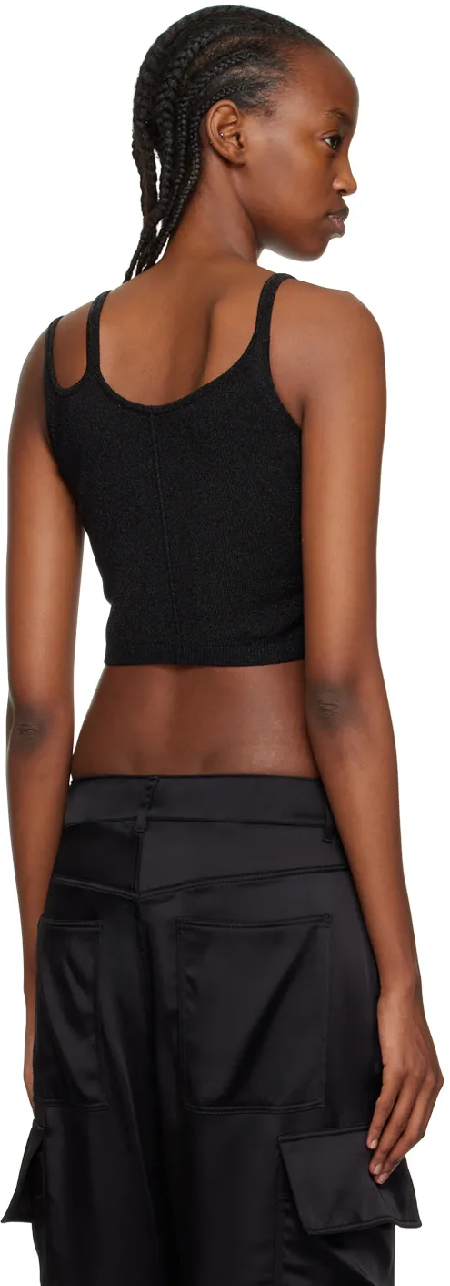 Buckle Detailed Cropped Top