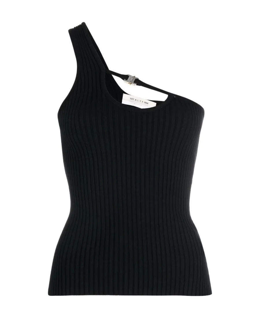 Asymmetrical Shoulder Strap Vest