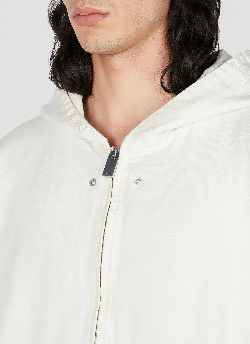 Zip-Up Hooded Jacket