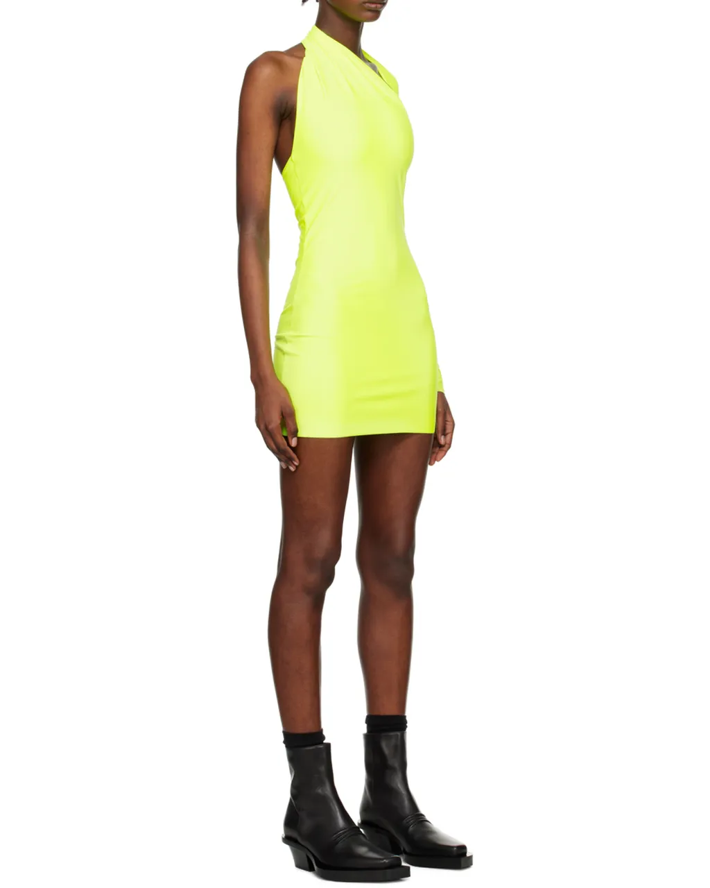 Single Sleeve Mini Dress