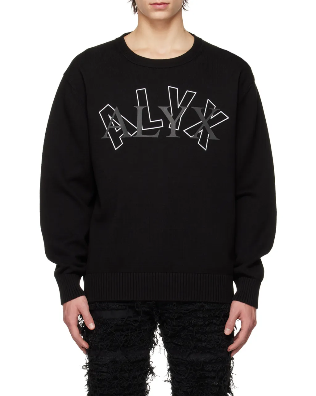 Logo Printed Crewneck Sweatshirt