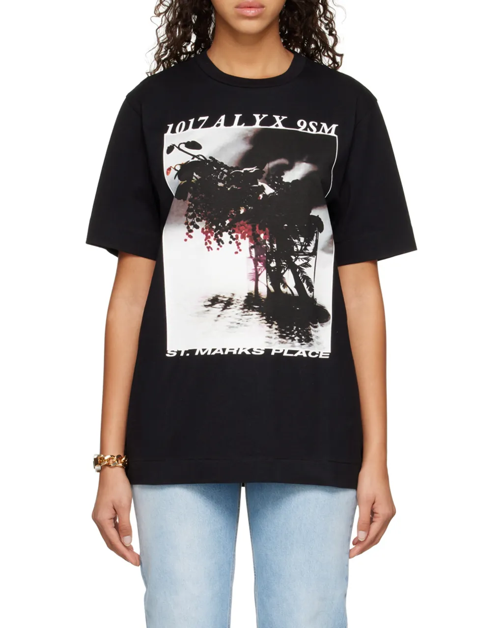 Logo-Print Detail T-Shirt