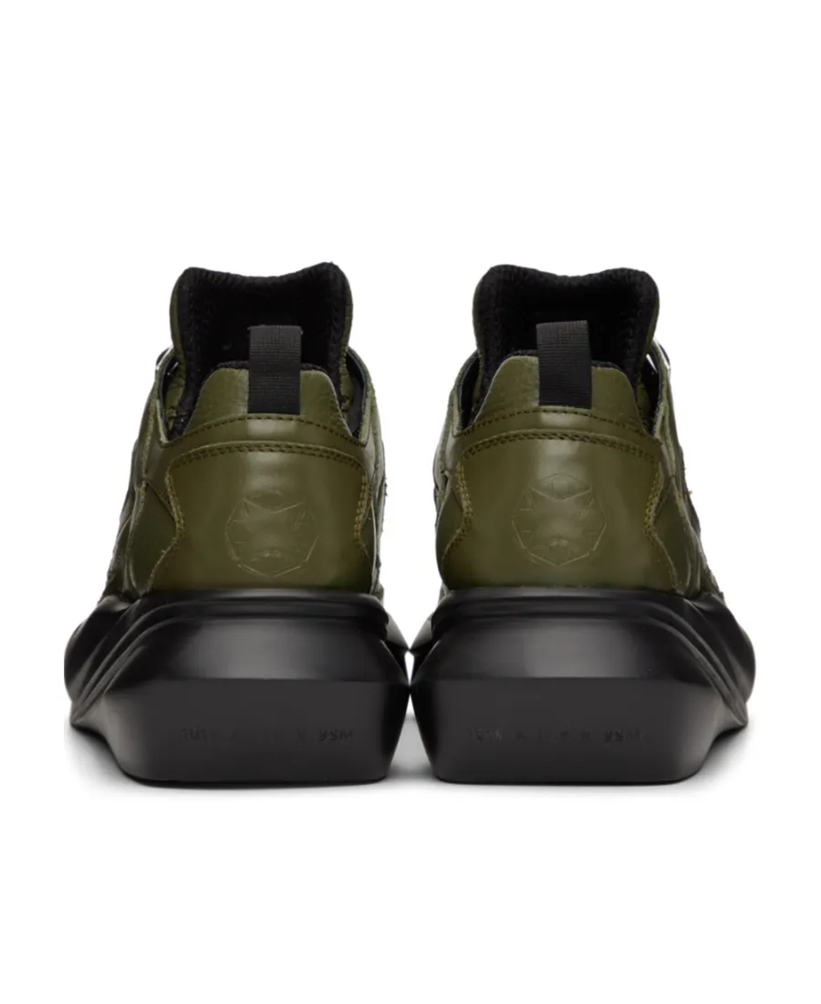 Logo-Lacing Casual Sneakers