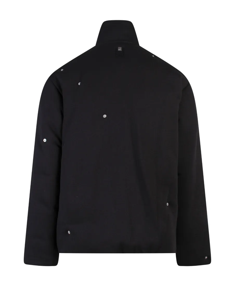 Padded Stud-Detail Jacket
