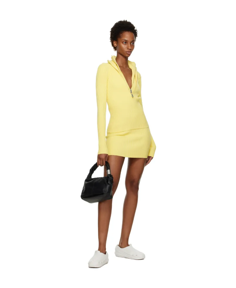 Logo Zipper Dress