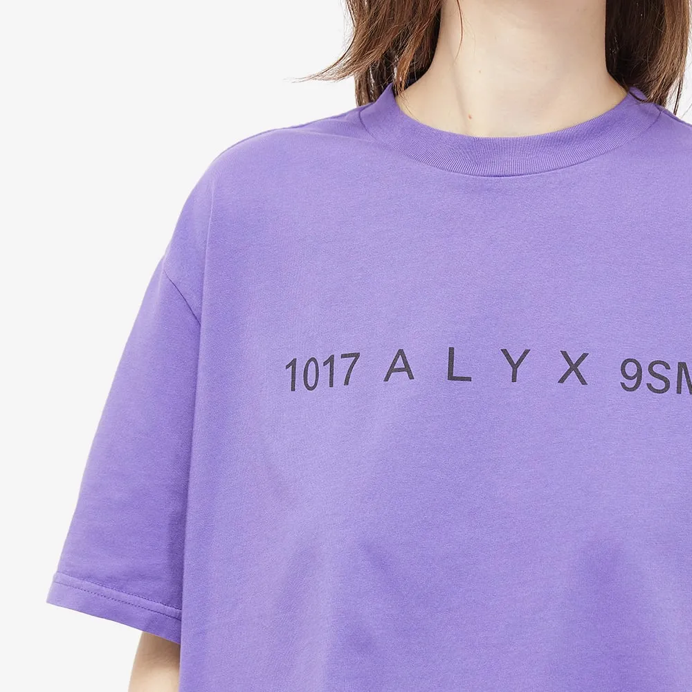 Logo-Print Cropped T-Shirt