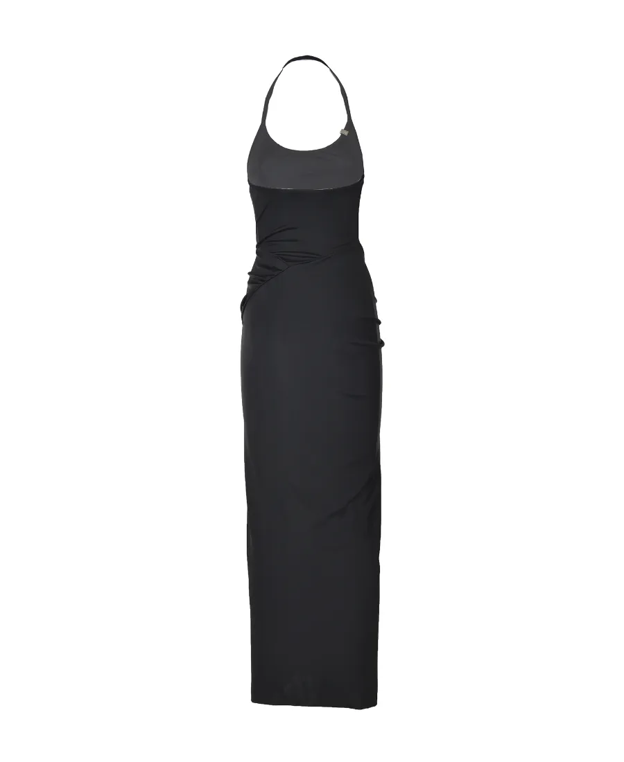 Swirl Knotted Maxi Dress