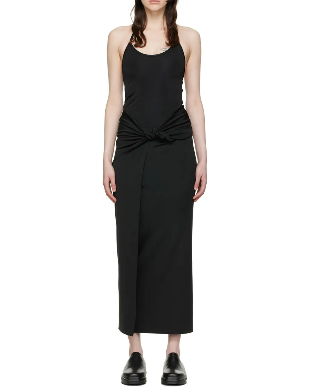 Swirl Knotted Maxi Dress