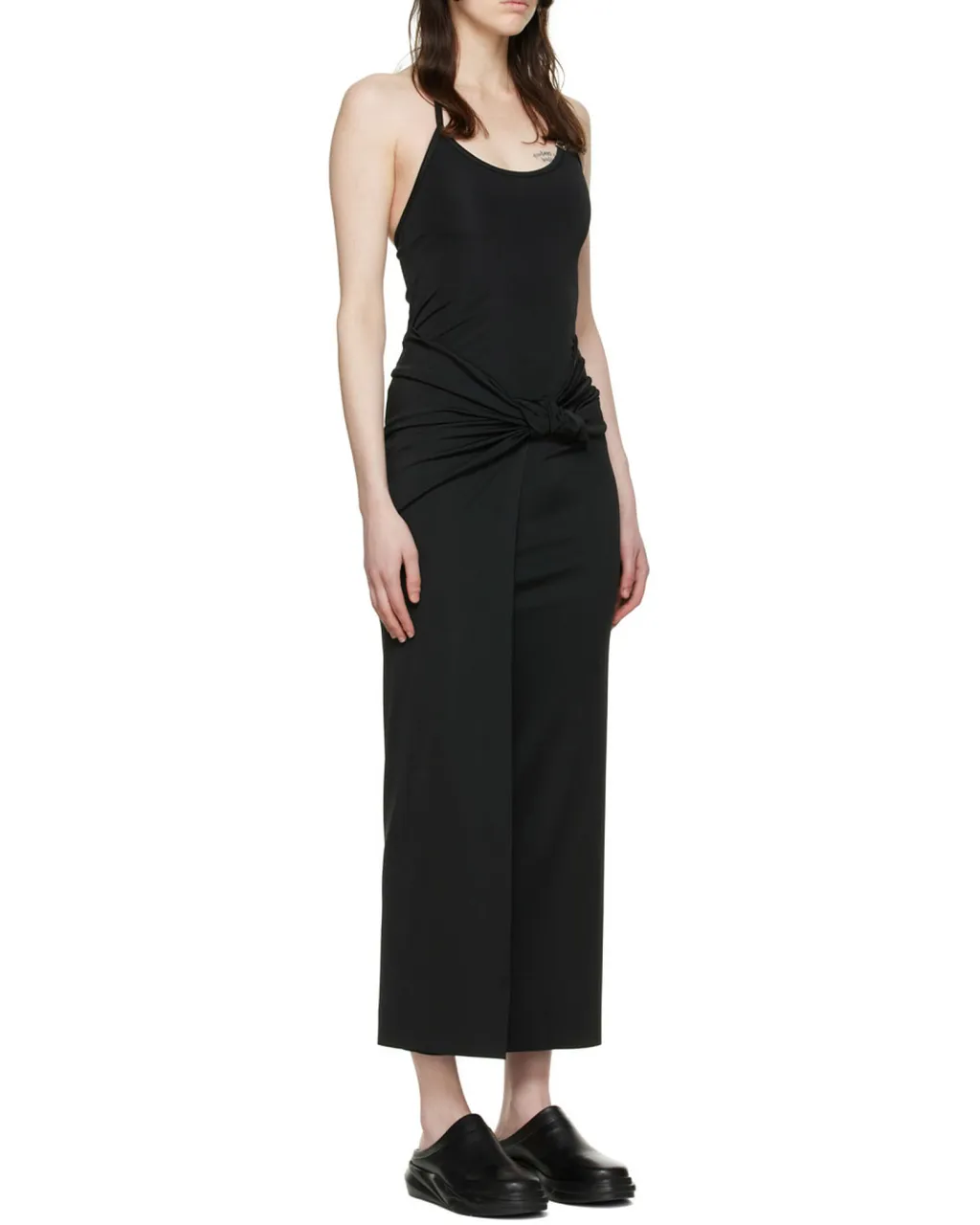 Swirl Knotted Maxi Dress