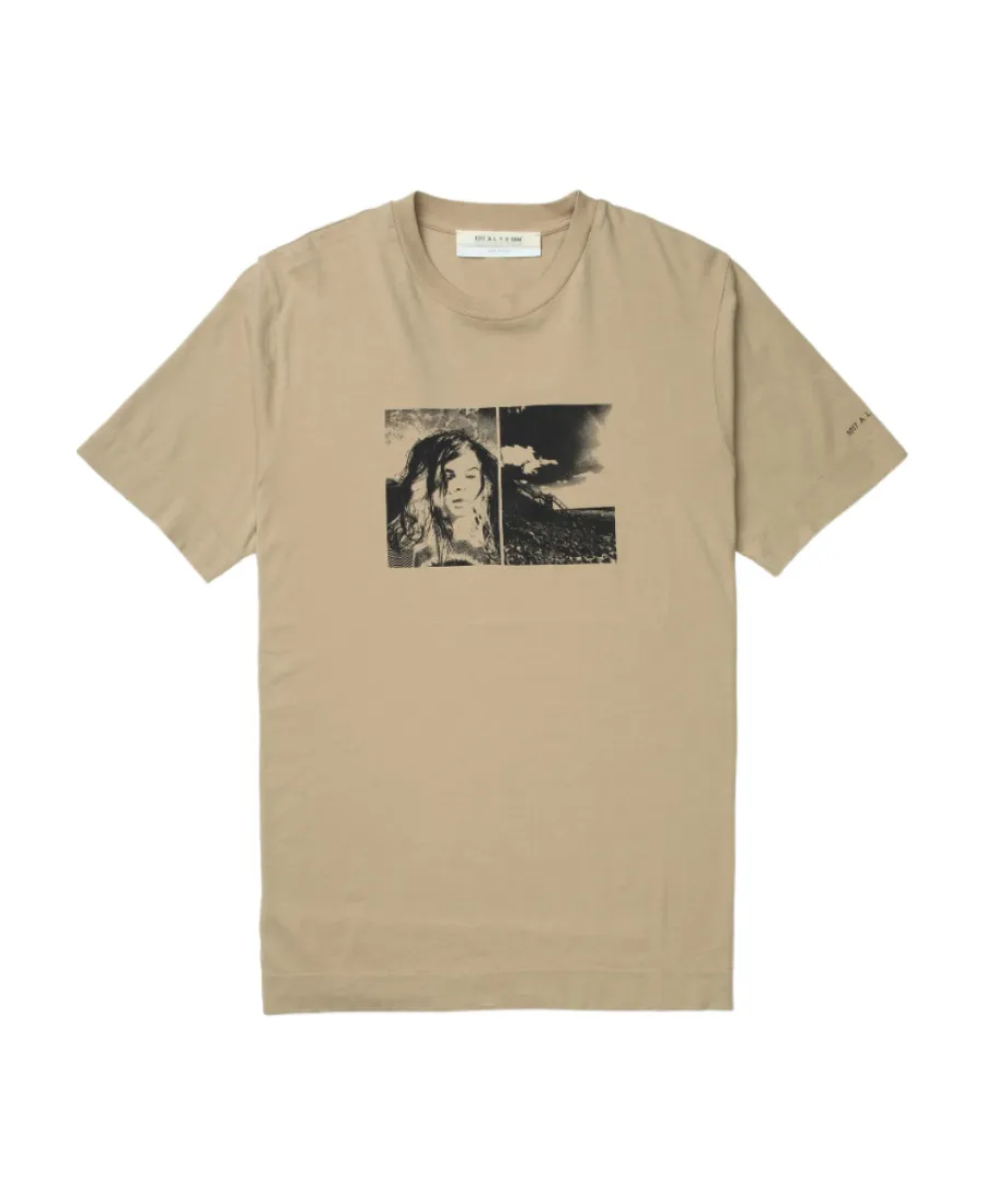 Portrait Printed Short-Sleeved T-Shirt