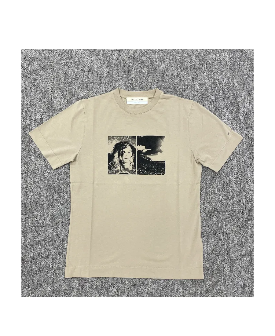 Portrait Printed Short-Sleeved T-Shirt