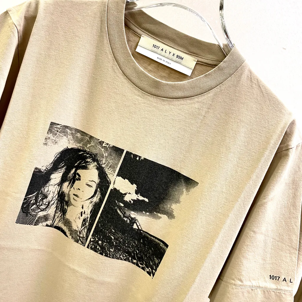 Portrait Printed Short-Sleeved T-Shirt
