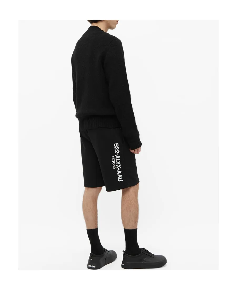 Logo Printed Drawstring Shorts