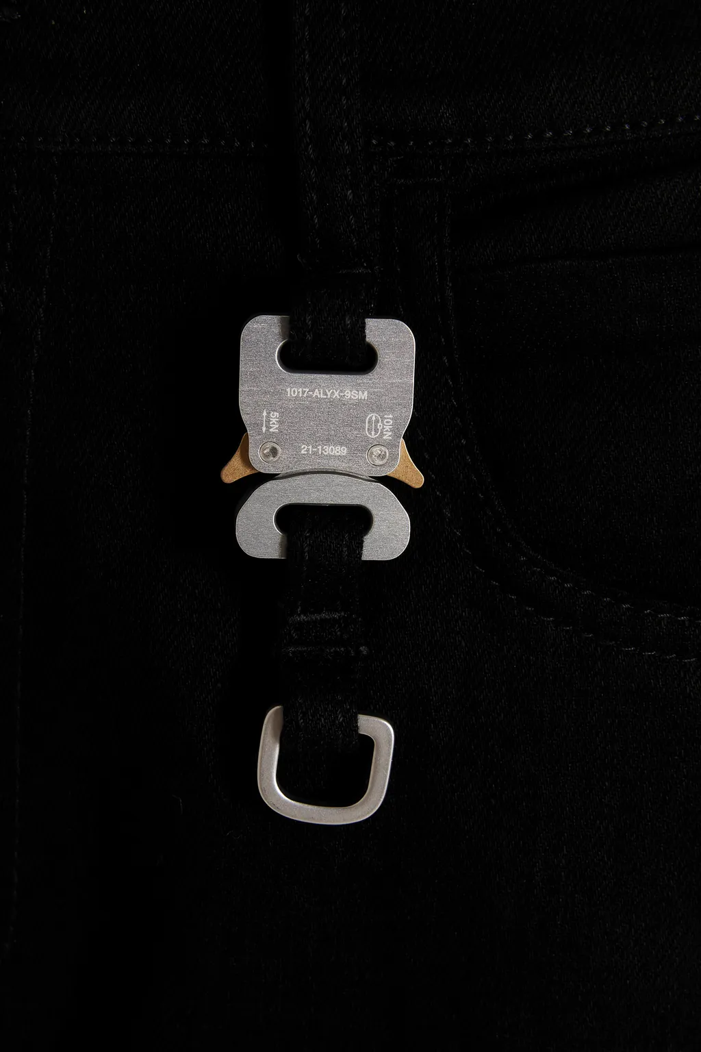 Belt Looped Straight-Leg Jeans