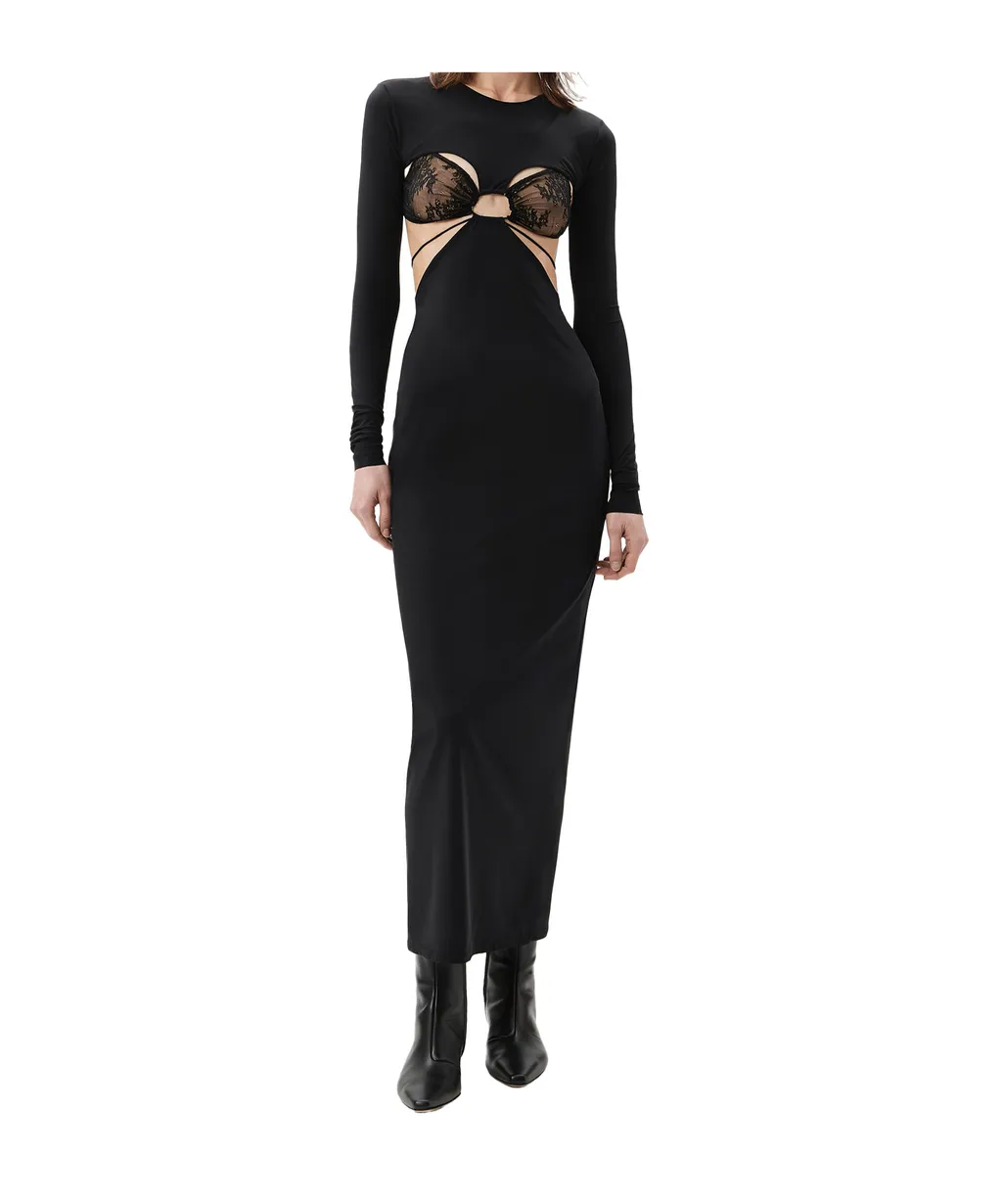 Dhemi Lace Cutout Dress