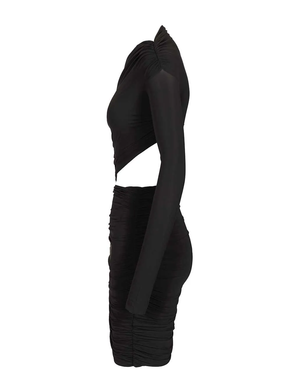 Pat Asymmetrical Mini Dress