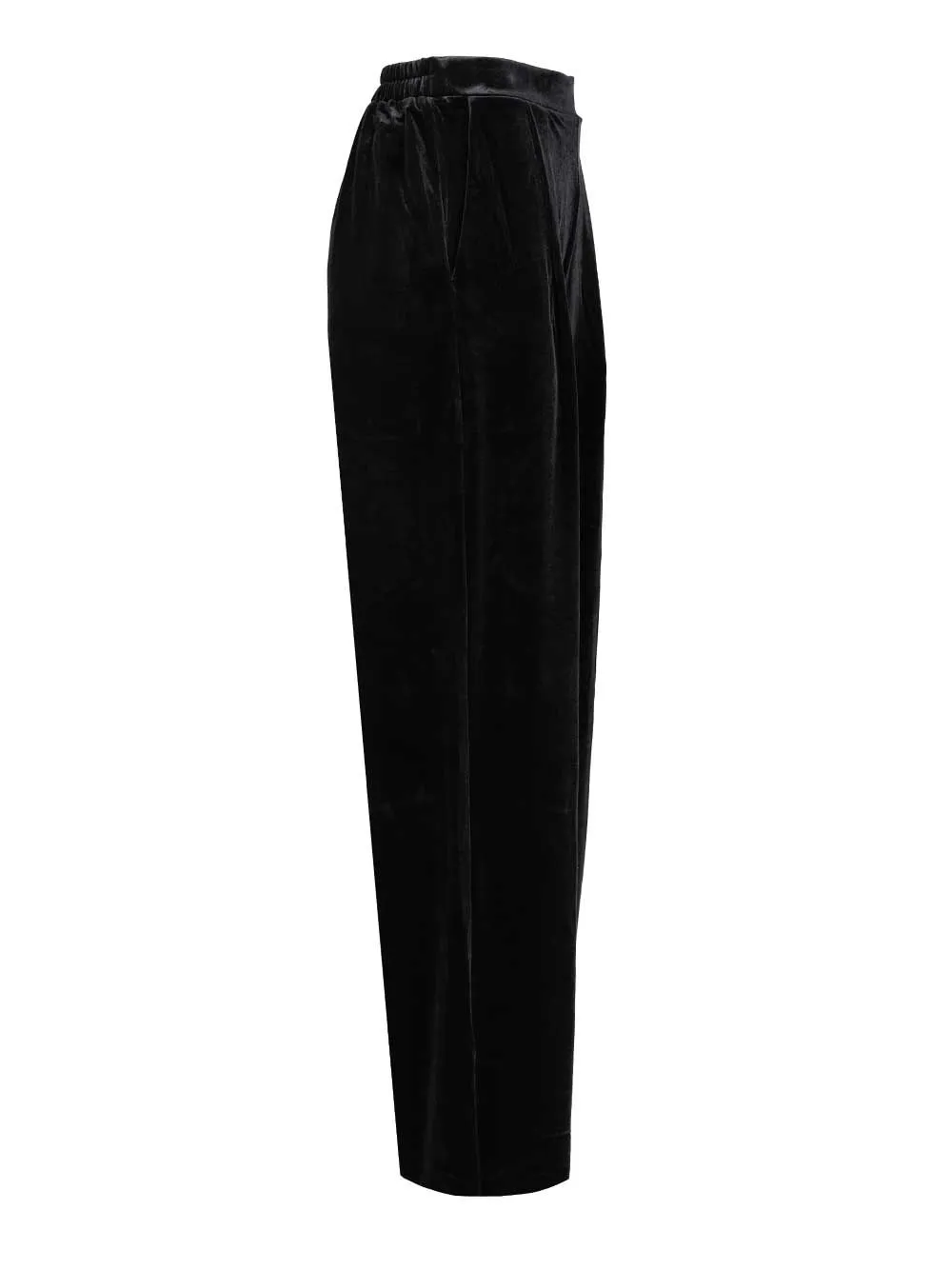 Gal Velvet Pleated Pants