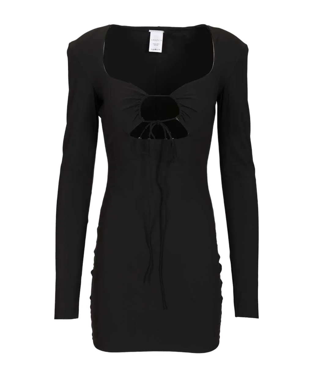 Nil Cut-Out Mini Dress