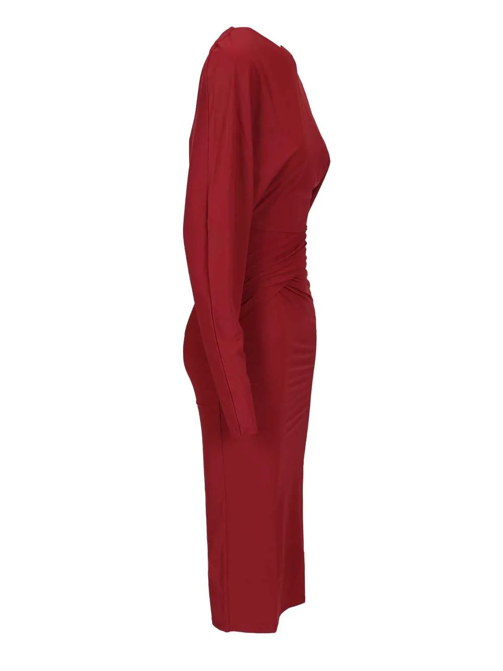 Karubu Draped Midi Dress