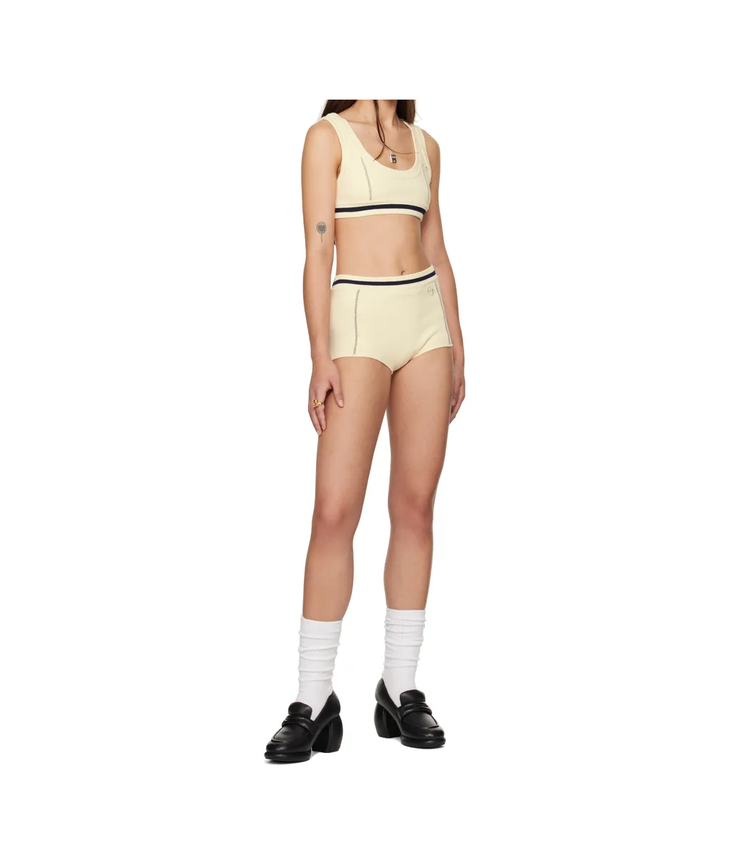 Ribbed Knit Shorts