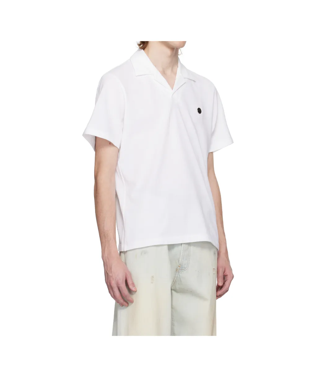 Polo-Collar Short-Sleeve T-Shirt