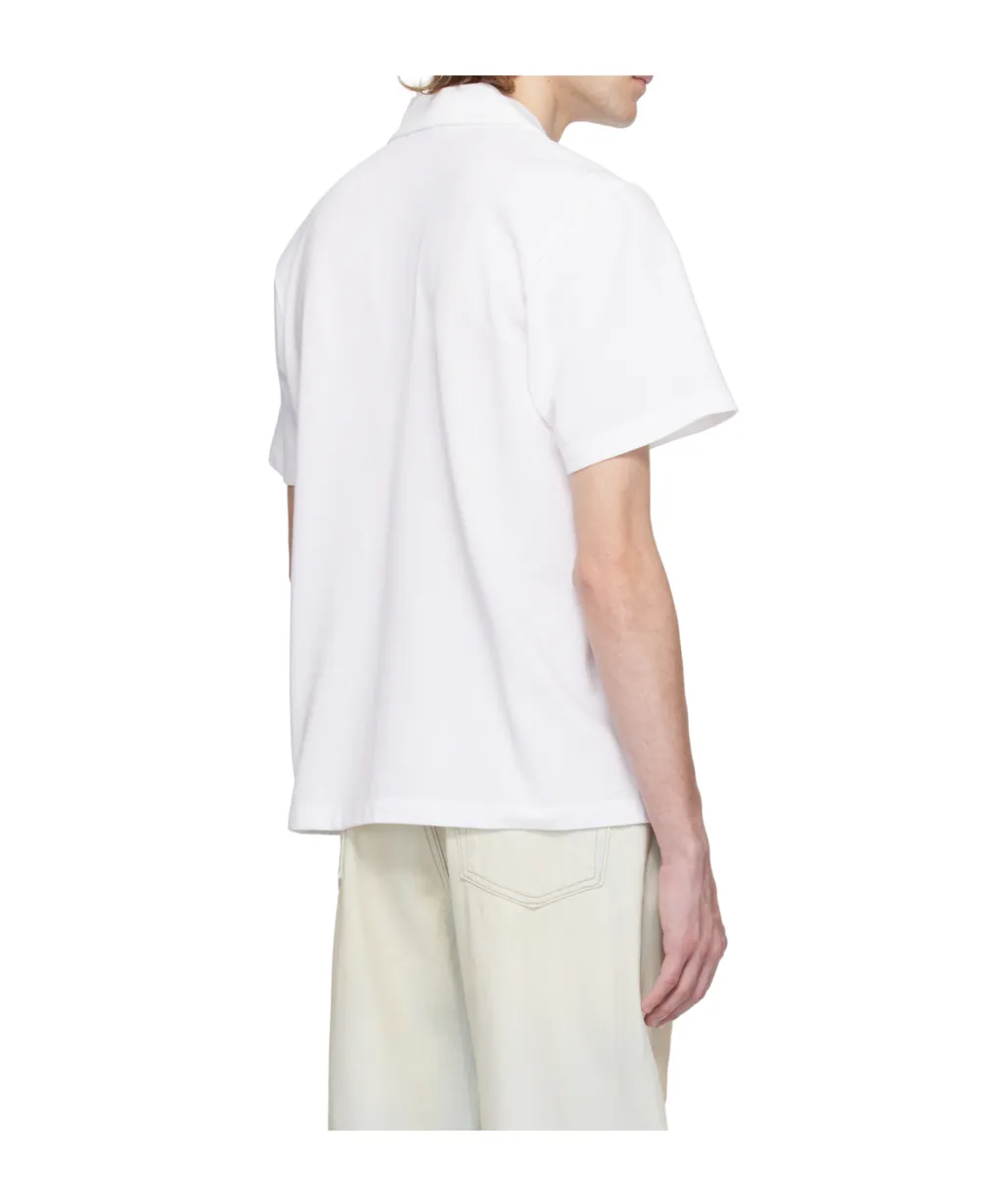 Polo-Collar Short-Sleeve T-Shirt