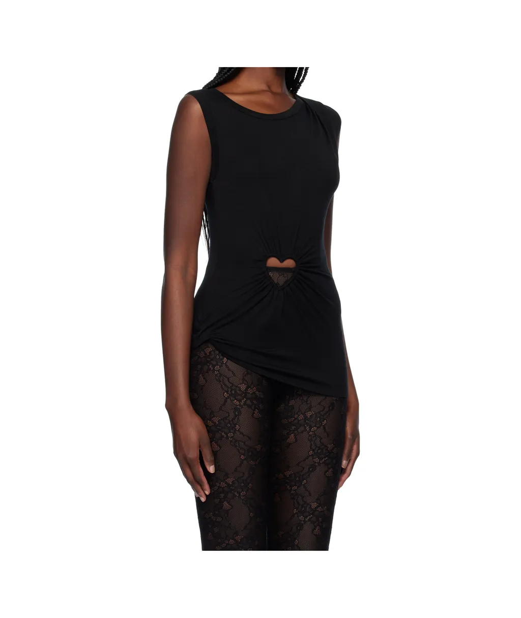 Heart-Shaped Pattern Vest