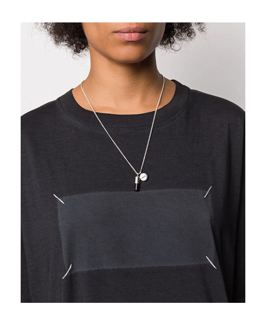 Pill Logo Necklace