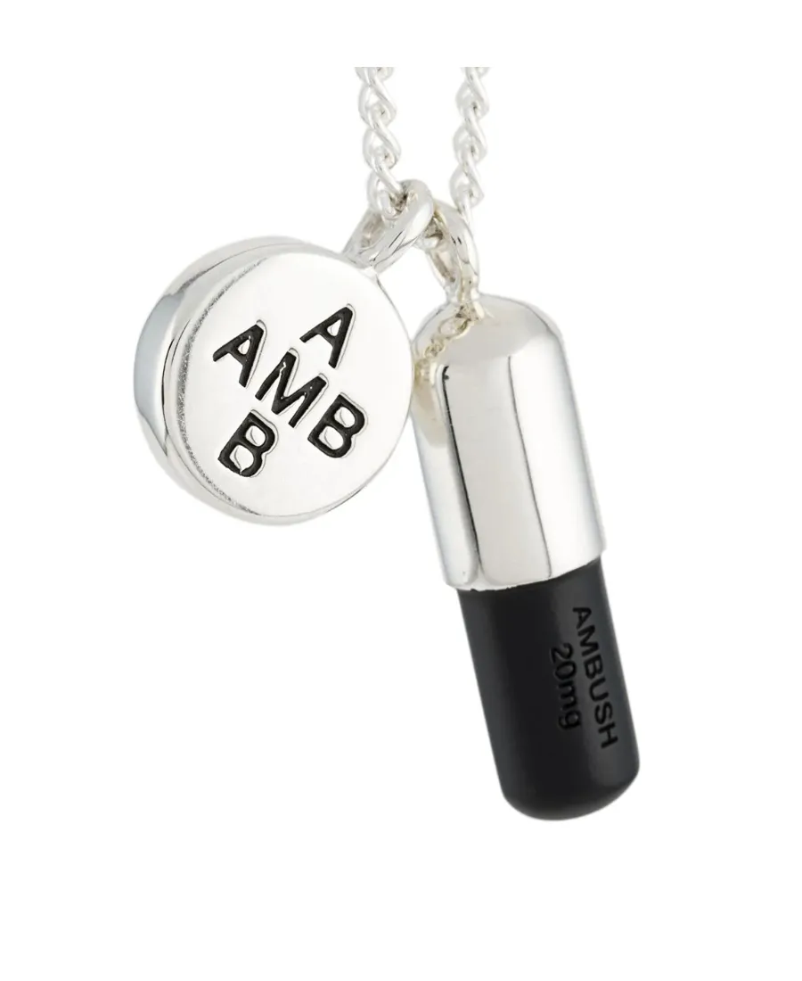 Pill Logo Necklace
