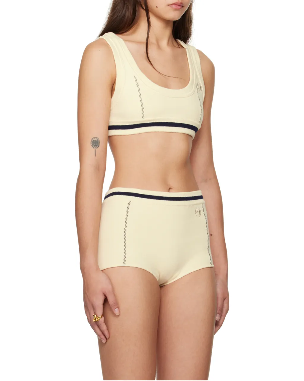 Round-Neck Bra Top