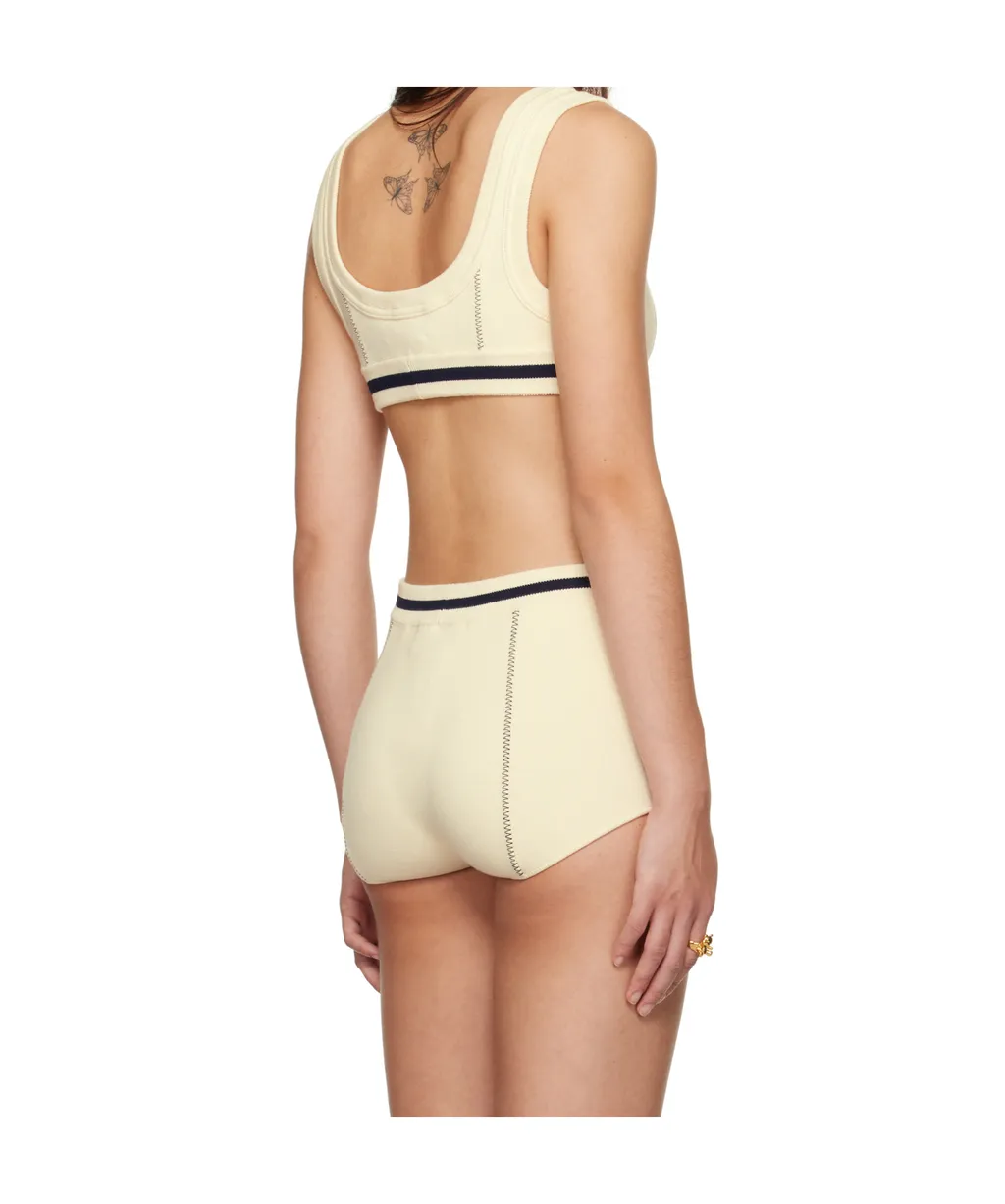 Round-Neck Bra Top
