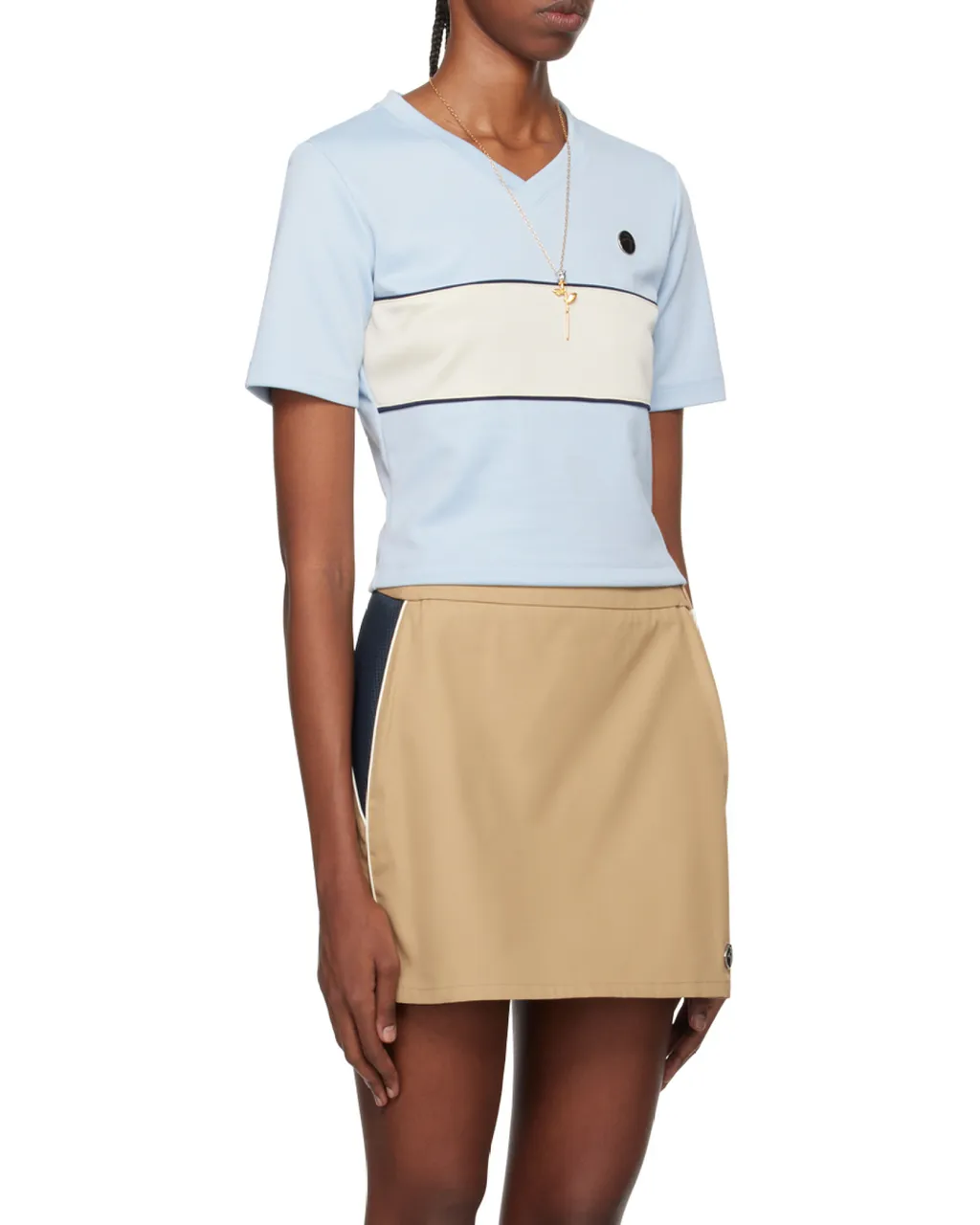 V-Neck Short-Sleeved T-Shirt